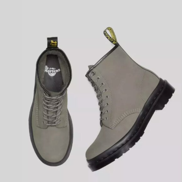 DR. MARTENS 1460 PASCAL MILLED NUBUCK LEATHER BOOTS MSRP$190 COMFY & TIMELESS main image 10